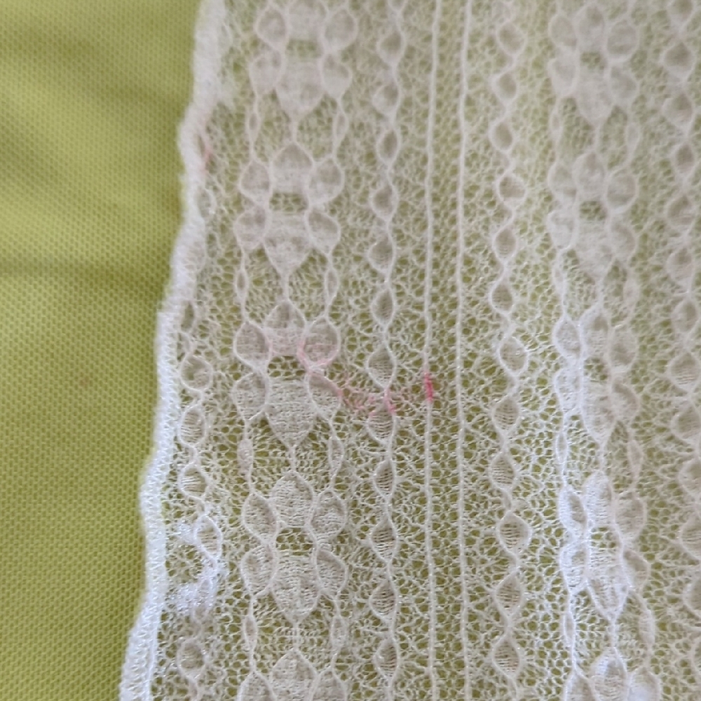 Urban Outfitters Green and White Asymmetrical Midi Skirt - Picture 3 of 5